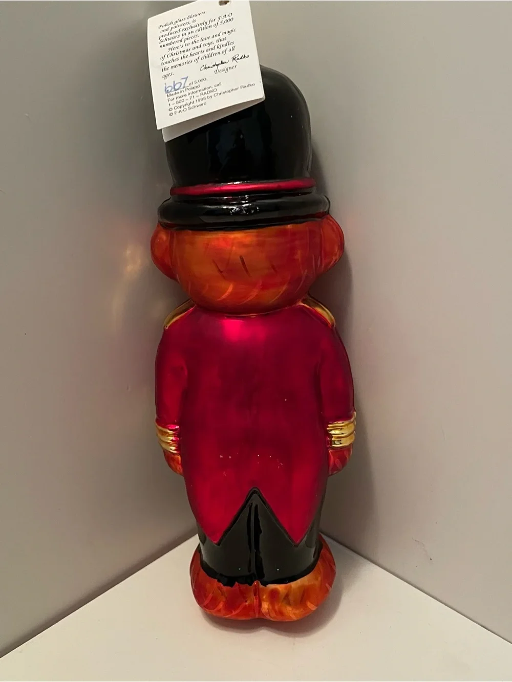 1996 Christopher Radko for FAO Schwarz 